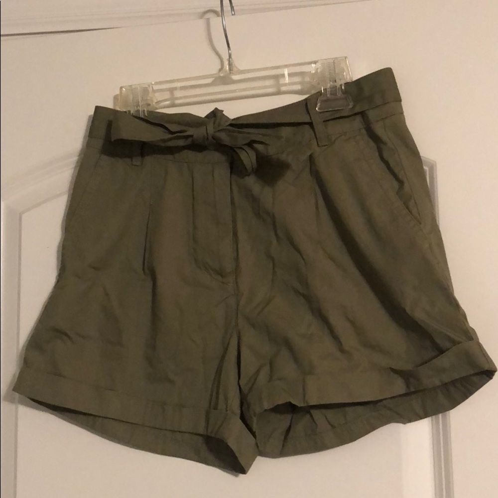 F21 Green Shorts